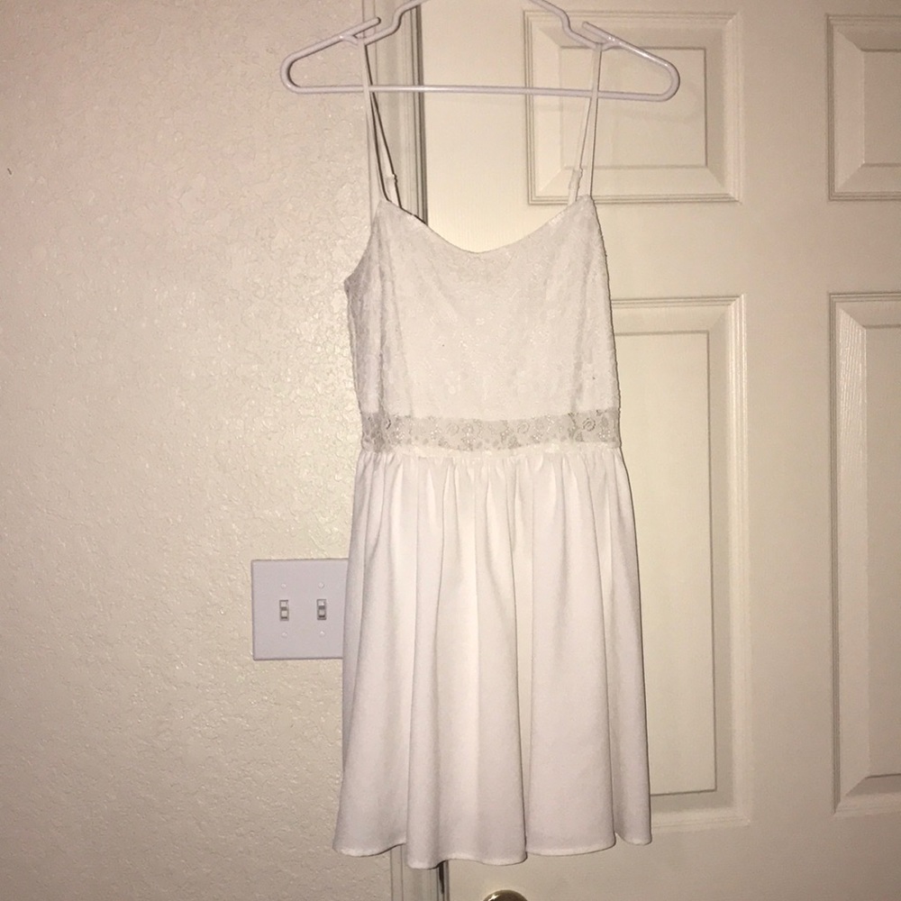 White dress
